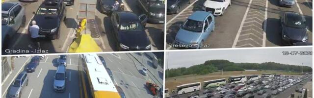 KOLONAMA NA GRANICI NE VIDI SE KRAJ: Ne zna se gde su duže - Horgoš, Gradina, Preševo! SMENA TURISTA, čeka se i po sat