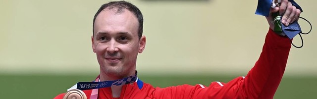 Gest strelca Milenka Sebića, osvajača bronzane medalje na Olimpijdi, rasplakao je celu Srbiju