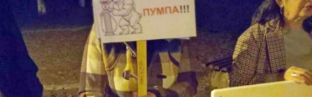 Prvi protesti u Medveđi