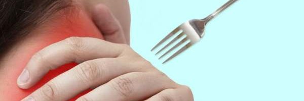 Eliminišite bol u vratu pomoću viljuške