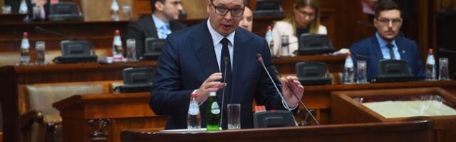 Вучић пред посланицима: Сачуваћемо наш народ на Косову и Метохији, неће више бити никаквих „Олуја”