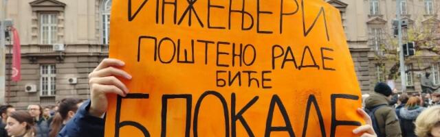 Na skupu podrške studentskim blokadama se pojavio provokator: Okupljeni su ga oterali jednom rečju (VIDEO)