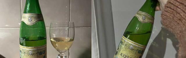 Jedna zrenjaninska porodica Božiću je nazdravila starom bocom rizlinga sa Bisernog ostrva