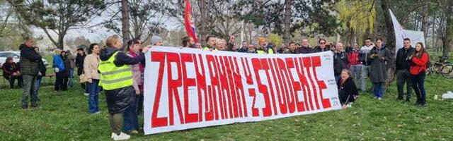 VIDEO: Druženje na Motelu Šumice – punktovi za donacije, prijave i podršku studentskoj listi