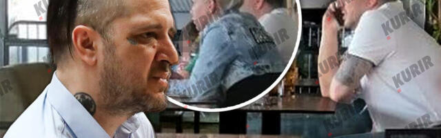 PAPARACO KURIRA! ZORAN MARJANOVIĆ UHVAĆEN SA MISTERIZNOM PLAVUŠOM: Evo kako udovac provodi vreme između suđenja za ubistvo pevačice! (foto)