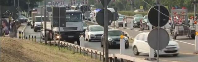 Radovi na Autokomandi usporavaju letnji režim saobraćaja u Beogradu