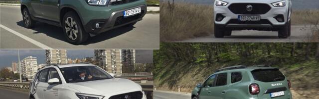 Dacia Duster protiv MG ZS
