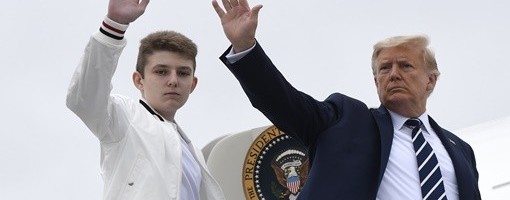 Trampov najmlađ sin imao koronavirus
