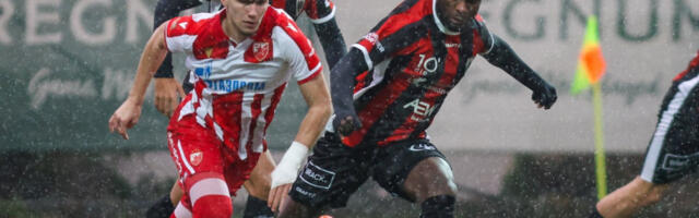 (LIVESTREAM) ZVEZDA DUPLIRALA PREDNOST: Elšnik pogodio glavom (VIDEO)