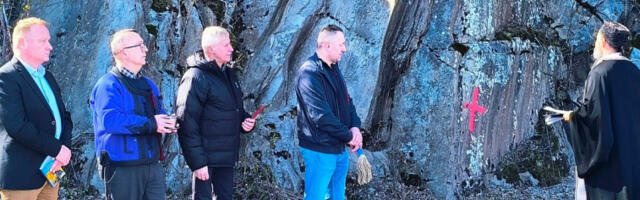 Крст од крви логораша је остао на стени у Норвешкој