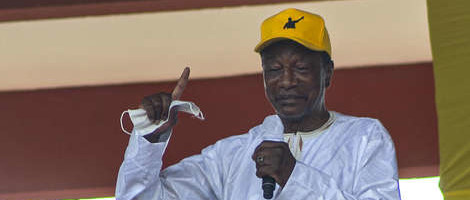 Gvineja: Predsjednik Conde u borbi za treći mandat