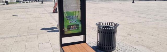 Postavljene smart solarne klupe na pet lokacija u centru Leskovca