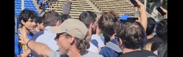 Novak došao među studente u LA-u, nastala je ludnica (VIDEO)