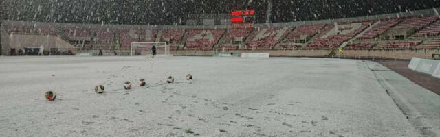 Sneg odložio utakmicu Radničkog i Čukaričkog u Nišu