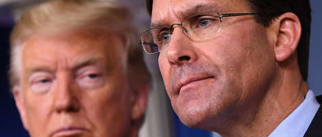 Trump smijenio ministra odbrane Marka Espera