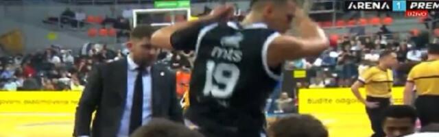 "Jesi ti dečko normalan?": Lakić pobesneo zbog debakla Partizana (VIDEO)