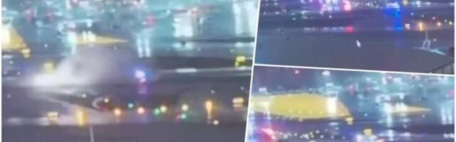 PRVI SNIMAK AVIONSKE NESREĆE U NJUJORKU: Avion se raspao posle sudara – scena kao iz horor filma! (VIDEO)