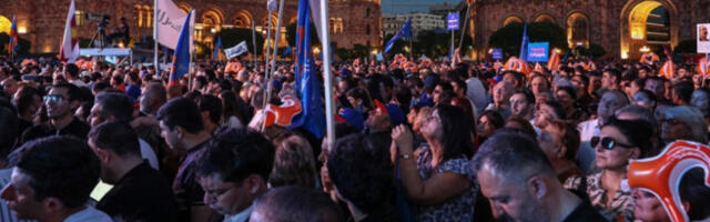Ситуација у центру Јеревана под појачаним мерама безбедности након изборних спорова
