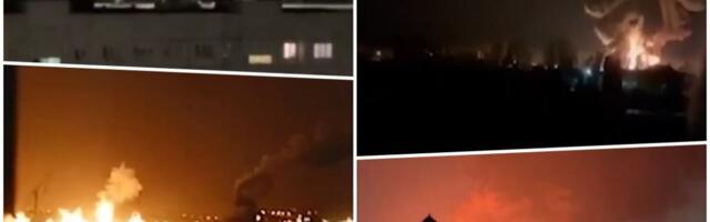 RUSI TVRDE DA JE UKRAJINA UPOTREBILA "FLAMINGO"!  Razoran napad Kijeva, udar na rusku fabriku za proizvodnju oružja, u plamenu i gigantska rafinerija (VIDEO)