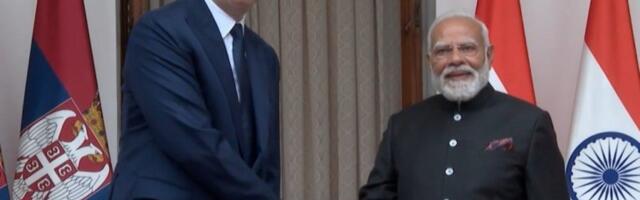 Modi zahvalio Vučiću: "Indija duboko ceni prijateljstvo sa Srbijom"