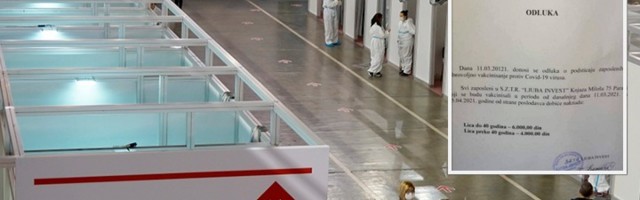 MOŽE ZA 6.000, A MOŽE I ZA 4.000 DINARA: Paraćinac plaća radnicima da se vakcinišu!
