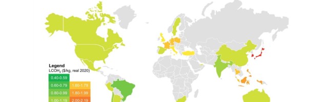 Zeleni vodonik će biti jeftiniji od plavog do 2050.
