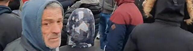 Protest građana Batajnice zbog zatvaranja putnog prelaza