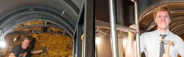 Britanac kopa tunele ispod kuće kako bi izbegao loše vremenske uslove