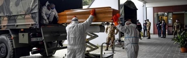 U ZNAK SEĆANJA I POŠTOVANJA NA ŽRTVE ZBOG KORONE U BEOGRADU: Danas će na zgradi italijanske ambasade zastava biti NA POLA KOPLJA