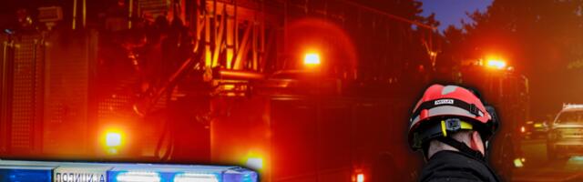 OGROMAN POŽAR U MALOM MOKROM LUGU! Gori kuća tik do benzinske pumpe! Vatra guta sve pred sobom! (VIDEO)