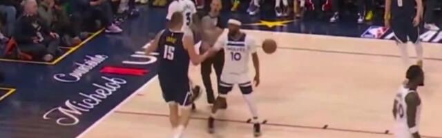 Jokić opet pobesneo, srpskog centra jedva zaustavili, želeo da se razračuna posle ove situacije