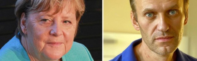 Меркелова посетила Наваљног у берлинској болници