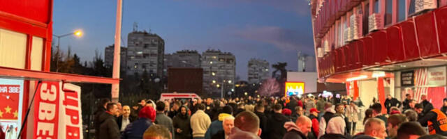 HAOS PRED MEČ ZVEZDE I LILA: Pogledajte lude scene s Autokomande pred utakmicu sezone! (VIDEO)
