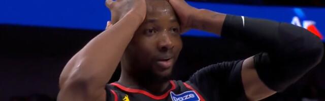 Najneverovatniji potez sezone: Glumio Jokića, pa slučajno postigao osmi najdalji koš u istoriji NBA /VIDEO/