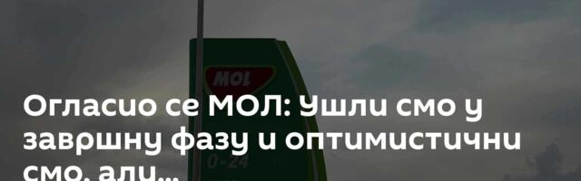 Огласио се МОЛ: Ушли смо у завршну фазу и оптимистични смо, али...