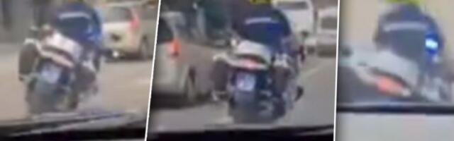 SAOBRAĆAJNI POLICAJCI U TRCI S VREMENOM! Ovako su jednoj budućoj mami pronašli najkraći put do porodilišta (VIDEO)