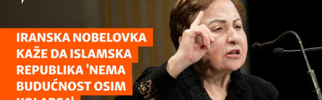 Iranska nobelovka kaže da Islamska Republika 'nema budućnost osim kolapsa'