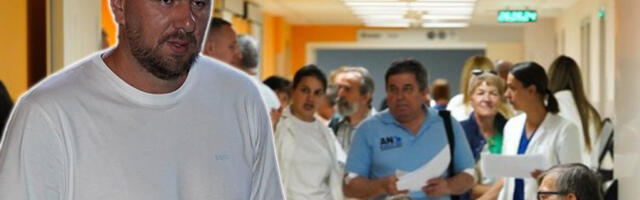 JANJUŠ HITNO HOSPITALIZOVAN! Prve slike nakon intervencije, TELO MU U ZAVOJIMA! (FOTO)