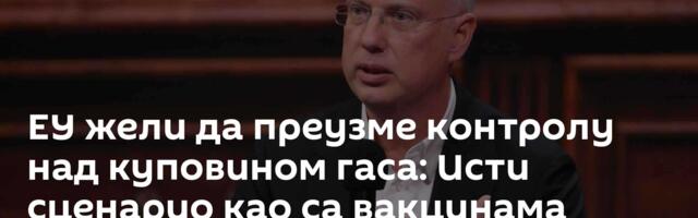 ЕУ жели да преузме контролу над куповином гаса: Исти сценарио као са вакцинама