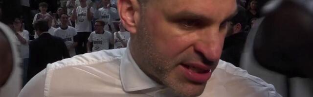 Izjava Dušana Alimpijevića posle bolnog poraza u finalu Evrokupa