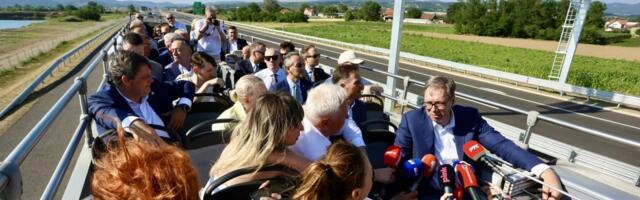 Vučić otvorio 29 kilometara Moravskog koridora od Preljine do Adrana: “Ovo je nova istorija!“