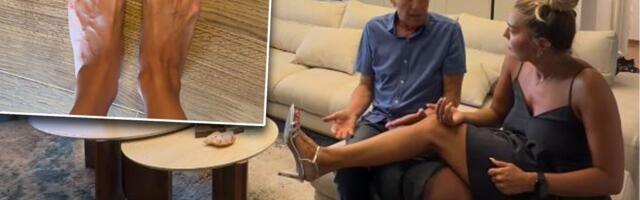 Kakva su ovo čudovišta na stopalima? Srbi se zgrozili kad je pokazala nokte - Rođeni otac hoće da je se odrekne