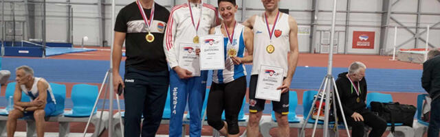 Pet medalja za atletičare Mladosti