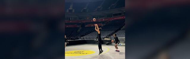 Partizan se sprema za večiti derbi: Parker i Milton na treningu