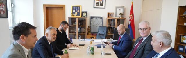 Održan prvi zajednički sastanak ministra sporta Zorana Gajića i predsednika Olimpijskog komiteta Srbije Dejana Tomaševića!