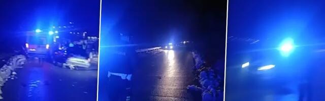 Cela porodica povređena u saobraćajki kod Novog Pazara: Jedna osoba životno ugrožena (VIDEO)