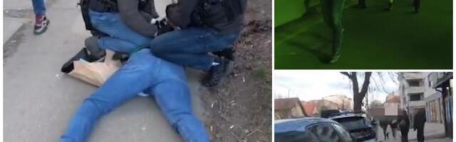 POGLEDAJTE KAKO POLICIJA HAPSI CRNOGORCA (21) U BEOGRADU: Presreli ga nasred ulice, usledile filmske scene! (video)