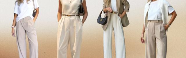 Bež palazzo pantalone su pravi izbor za proleće – kao zamena za jeans
