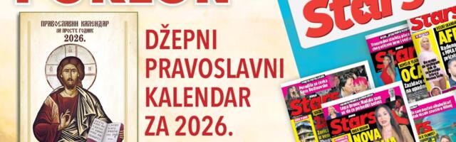 U utorak, 2. decembra, uz Kurir, dobijate dva vredna poklona – dodatak Stars i praktičan džepni pravoslavni kalendar!