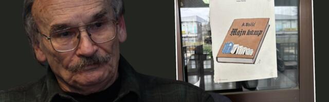 (FOTO) Prljava propaganda: Petričićeva ogavna karikatura "osvanula" na ulazu u tržni centar